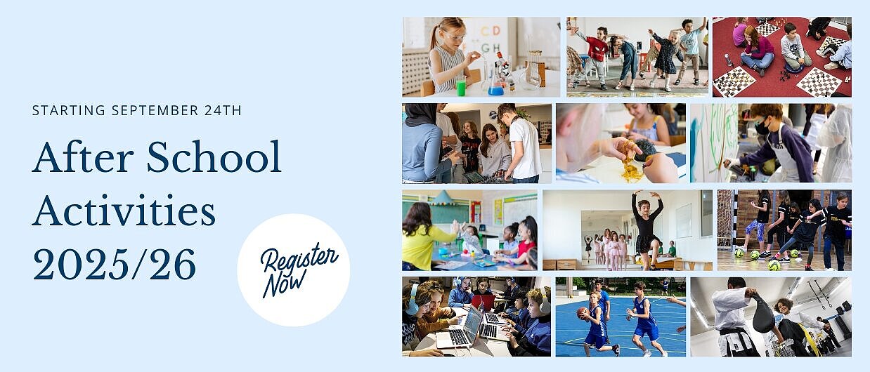 Register now for our After School Activities Program